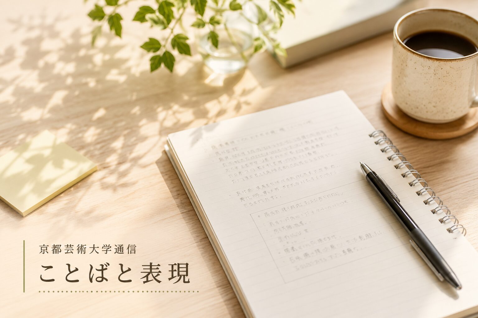 【京都芸術大学通信】ことばと表現はどんな授業？レポート・単位修得試験・評価をまとめました